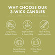 Load image into Gallery viewer, Pistachio Ice Cream 3-Wick Candle
