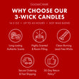 Load image into Gallery viewer, Pomegranate Cran-Apple 3-Wick Candle
