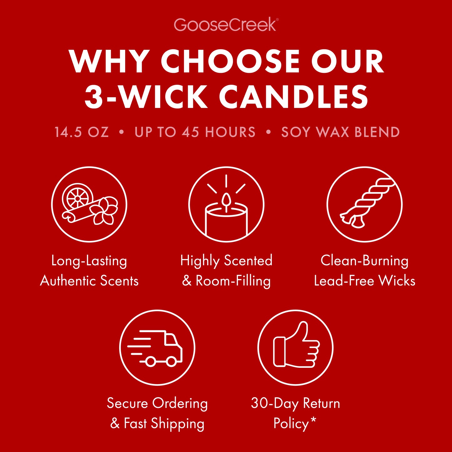 Pomegranate Cran-Apple 3-Wick Candle