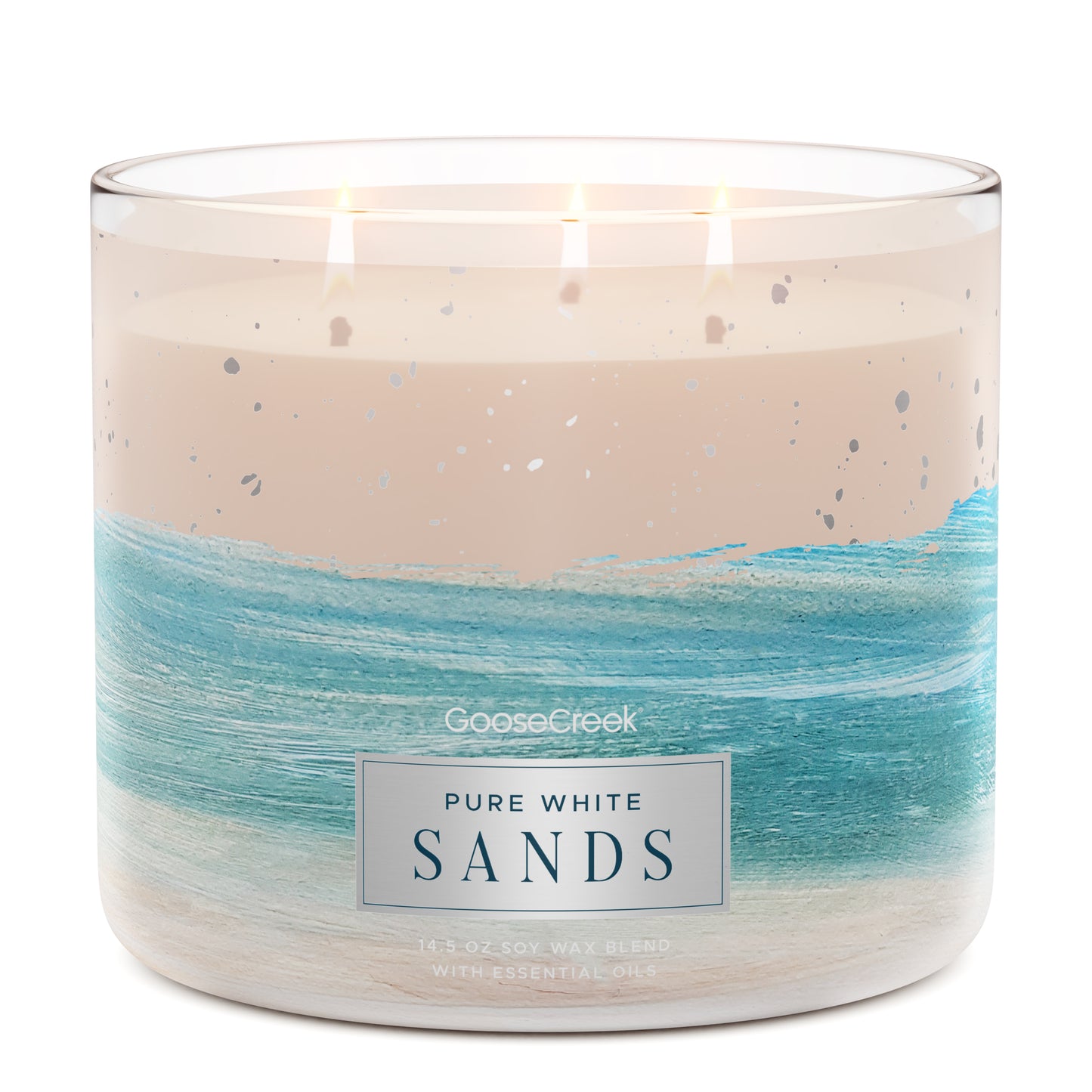 Pure White Sands 3-Wick Candle