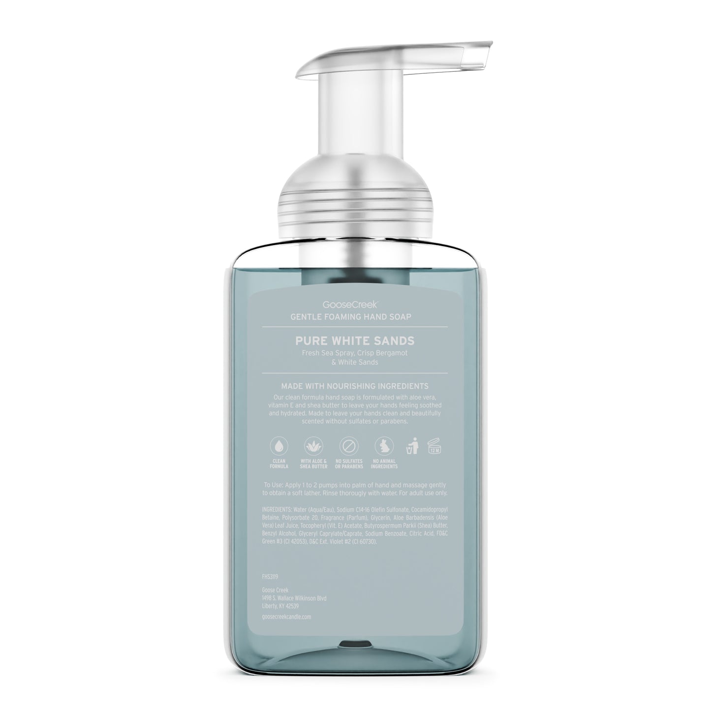 Pure White Sands Lush Foaming Hand Soap