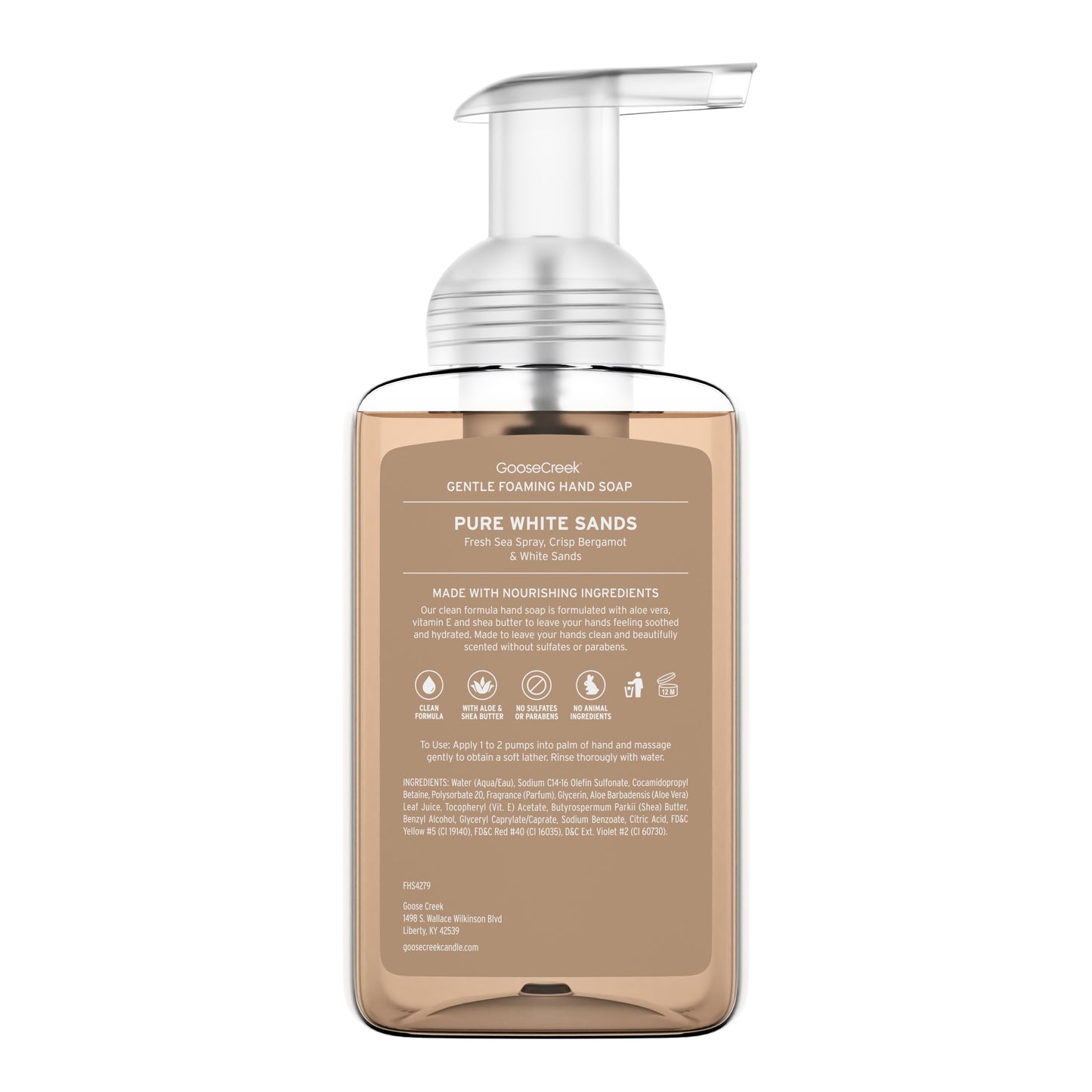 Pure White Sands Lush Foaming Hand Soap