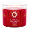Raspberry Shortbread Cookie 3-Wick Candle