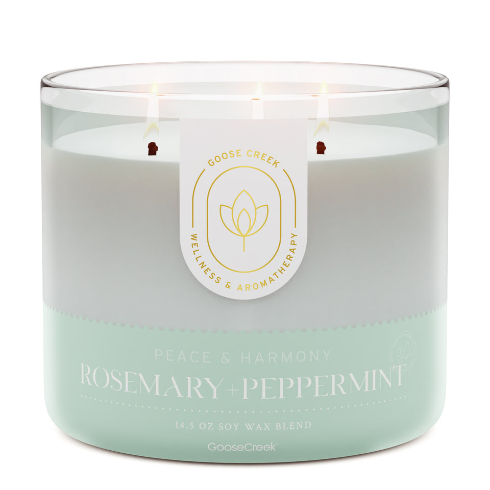 Rosemary & Peppermint Aromatherapy 3-Wick Candle