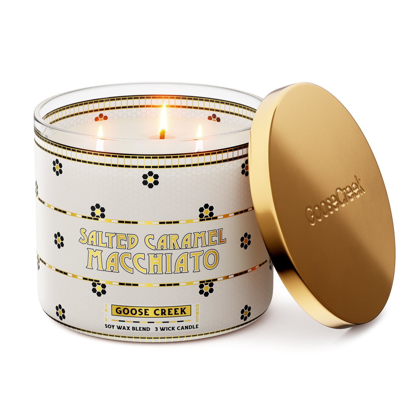 Salted Caramel Macchiato 3-Wick Candle