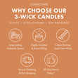Load image into Gallery viewer, Sand Castles 3-Wick Candle
