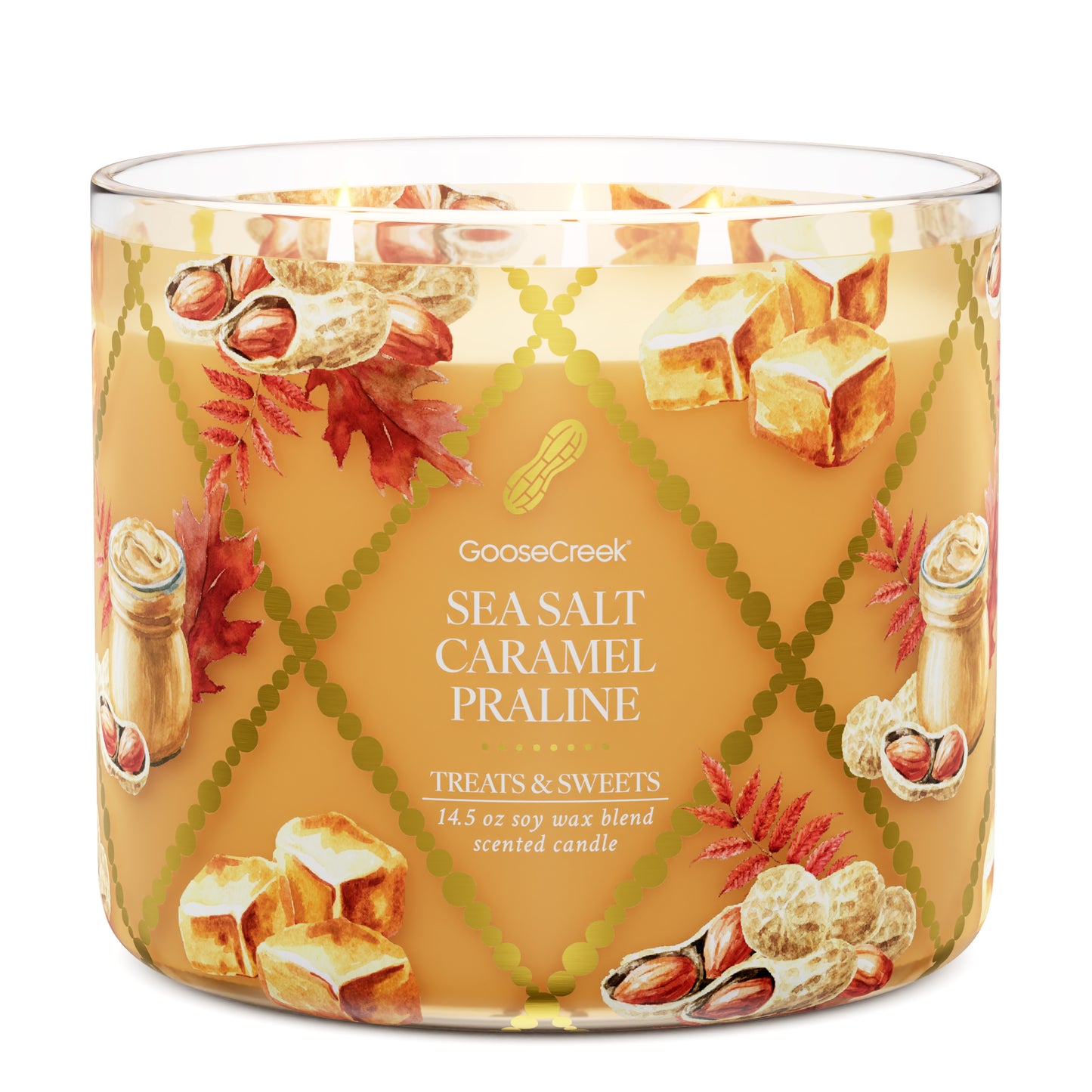Sea Salt Caramel Praline 3-Wick Candle