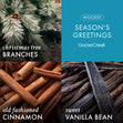 Load image into Gallery viewer, Season&amp;#39;s Greetings 3-Wick Candle
