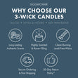 Load image into Gallery viewer, Seastone &amp;amp; Lotus 3-Wick Candle
