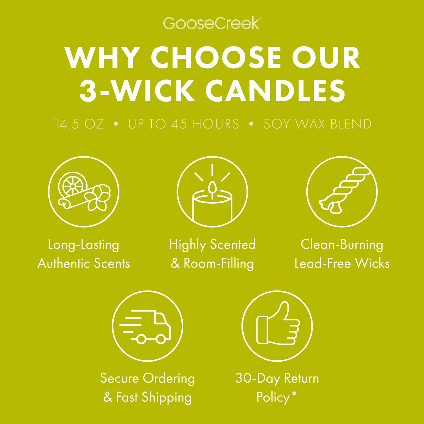 Shoreline Woods 3-Wick Candle
