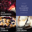 Load image into Gallery viewer, Skillet Blueberry Cobbler 3-Wick Candle
