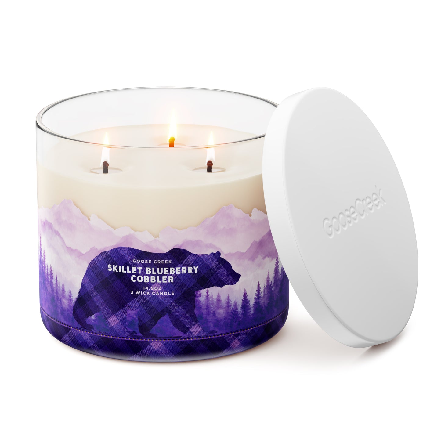 Skillet Blueberry Cobbler 3-Wick Candle