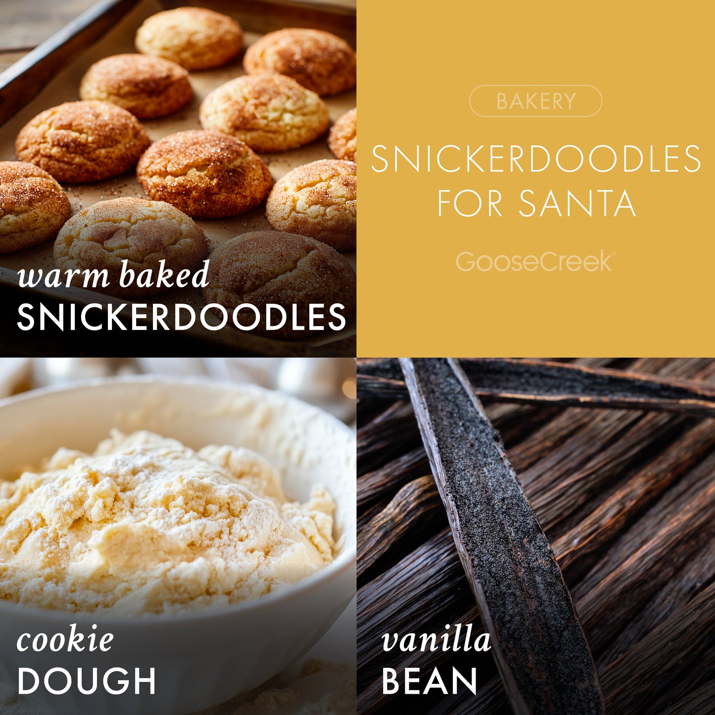 Snickerdoodles for Santa 7oz Single Wick Candle