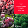 Load image into Gallery viewer, Snowberry Wreath 3-Wick Candle
