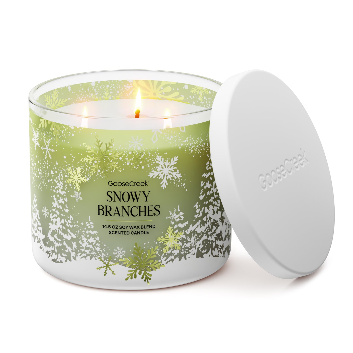 Snowy Branches 3-Wick Candle