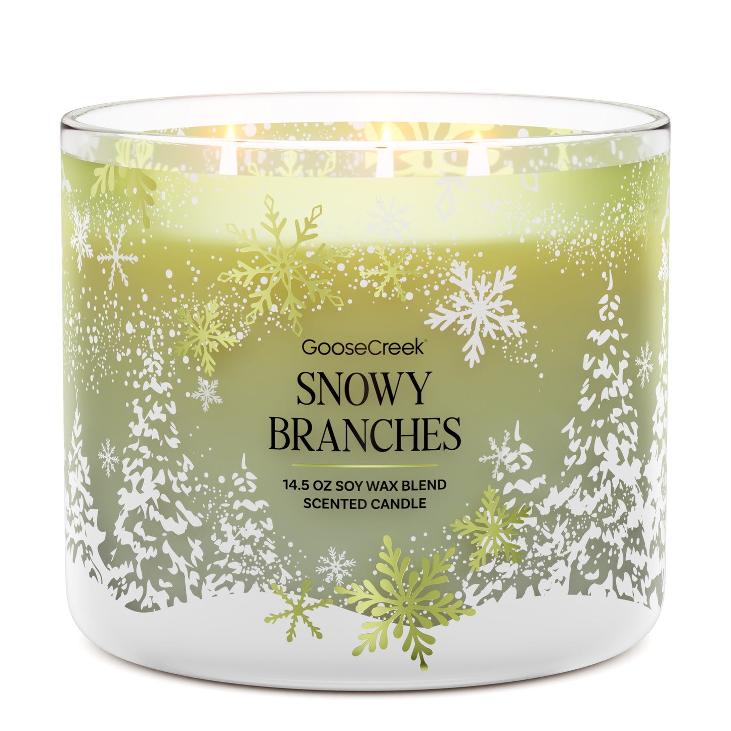 Snowy Branches 3-Wick Candle