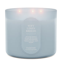 Soft Linen Breeze 3-Wick Candle