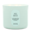 Load image into Gallery viewer, Soft Linen Breeze High Intensity 3-Wick 14.5oz Candle
