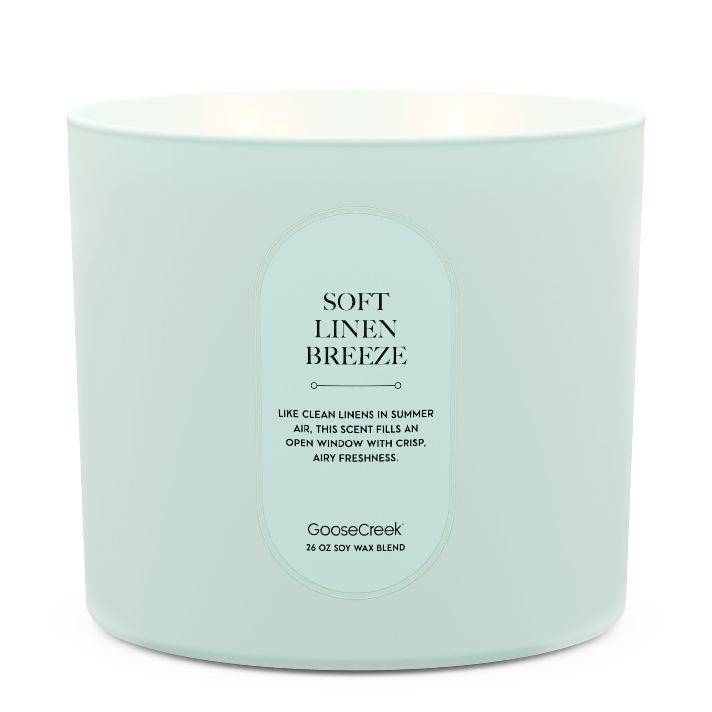 Soft Linen Breeze High Intensity 4-Wick 26oz Candle