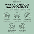 Load image into Gallery viewer, Soft Linen Breeze High Intensity 3-Wick 14.5oz Candle

