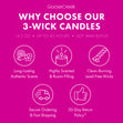 Load image into Gallery viewer, Solar Blooms 3-Wick Candle
