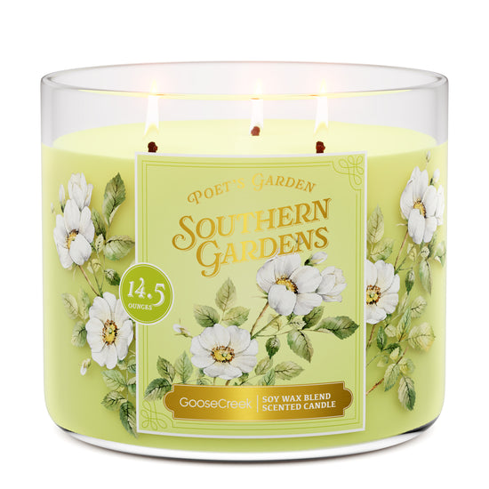 Southern Gardens 3-Wick Candle – Goose Creek Candle