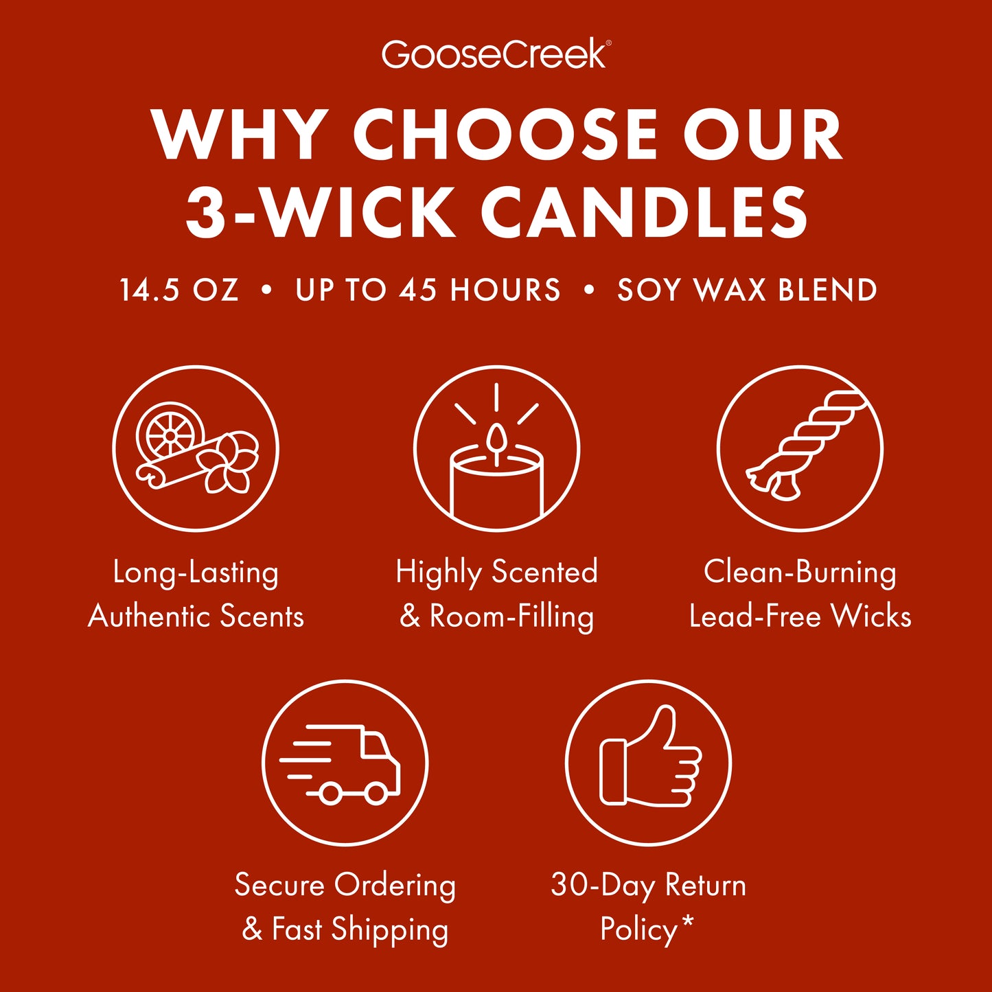 Sparkling Cinnamon 3-Wick Candle