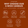 Load image into Gallery viewer, Sparkling Cinnamon 3-Wick Candle
