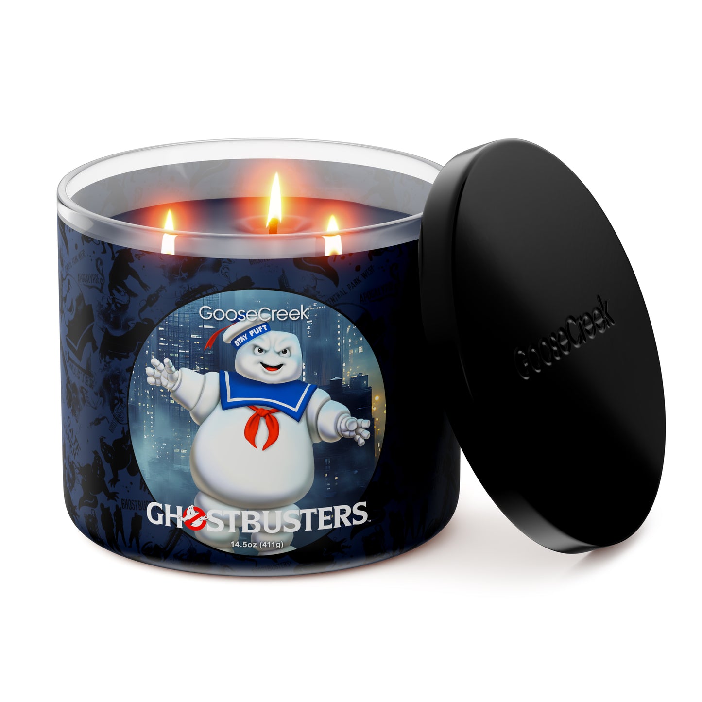 Stay Puft Ghostbusters 3-Wick Candle