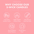 Load image into Gallery viewer, Strawberry Jam Pie 3-Wick Candle

