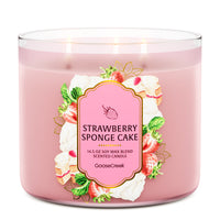 Strawberry Sponge Cake 3-Wick Candle