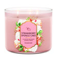 Load image into Gallery viewer, Strawberry Sponge Cake 3-Wick Candle
