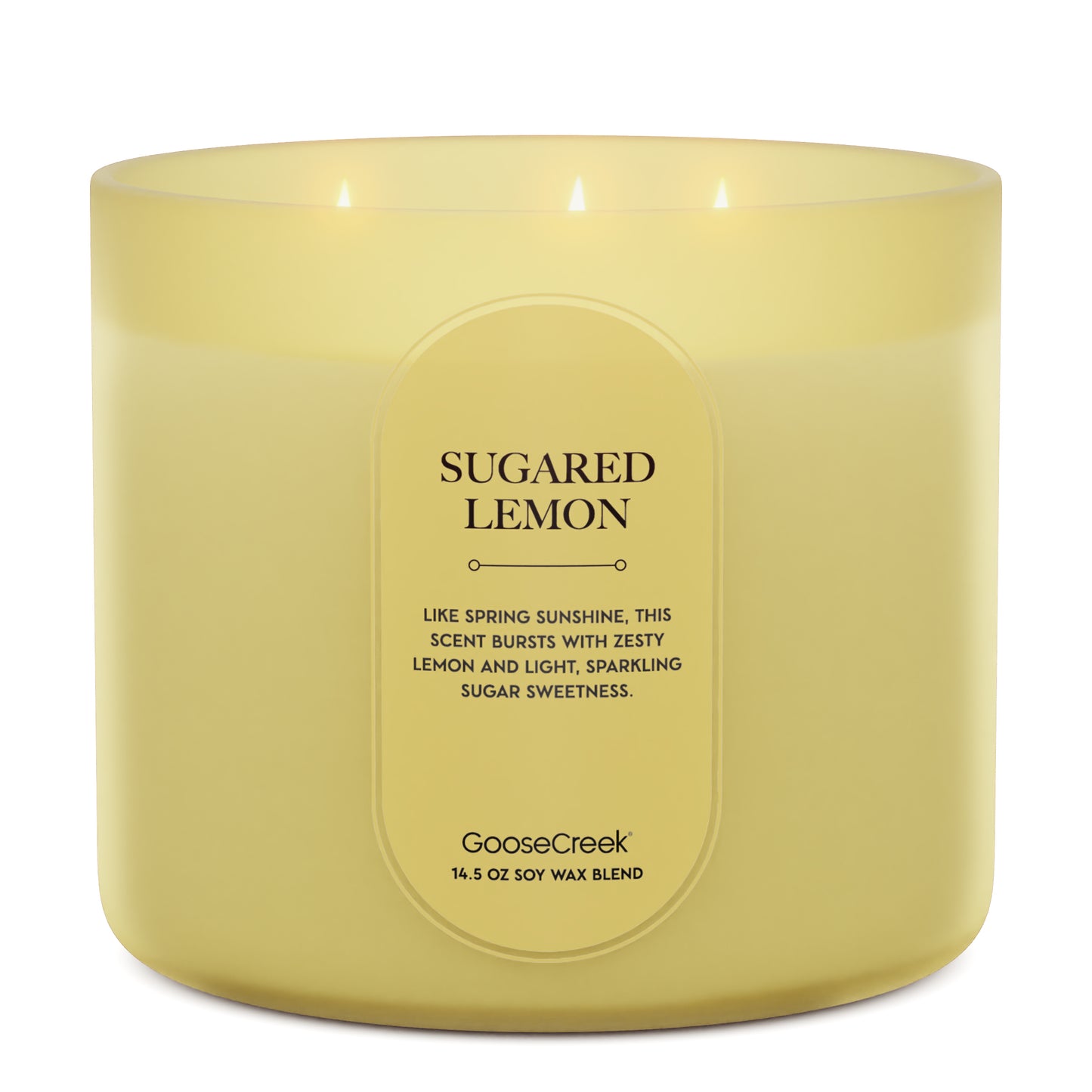 Sugared Lemon 3-Wick Candle