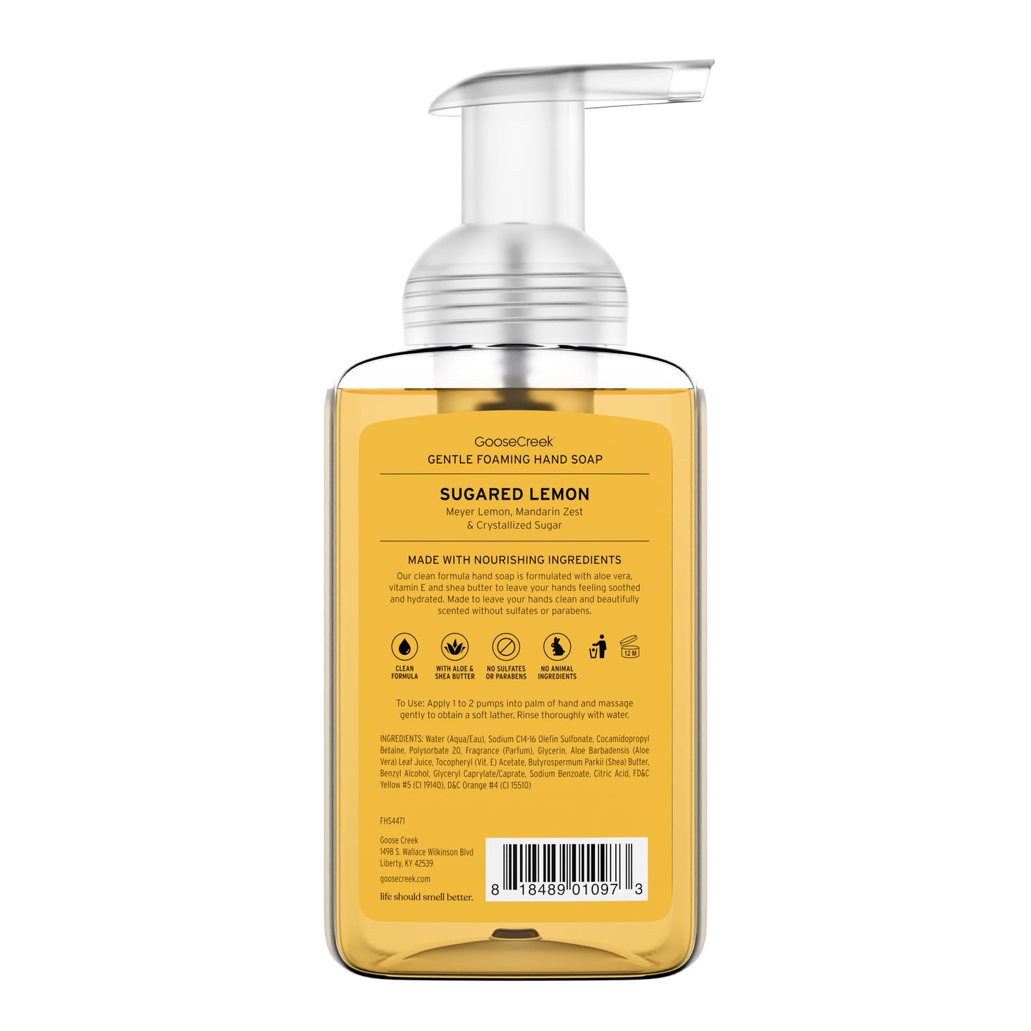 Sugared Lemon Foaming Hand Soap