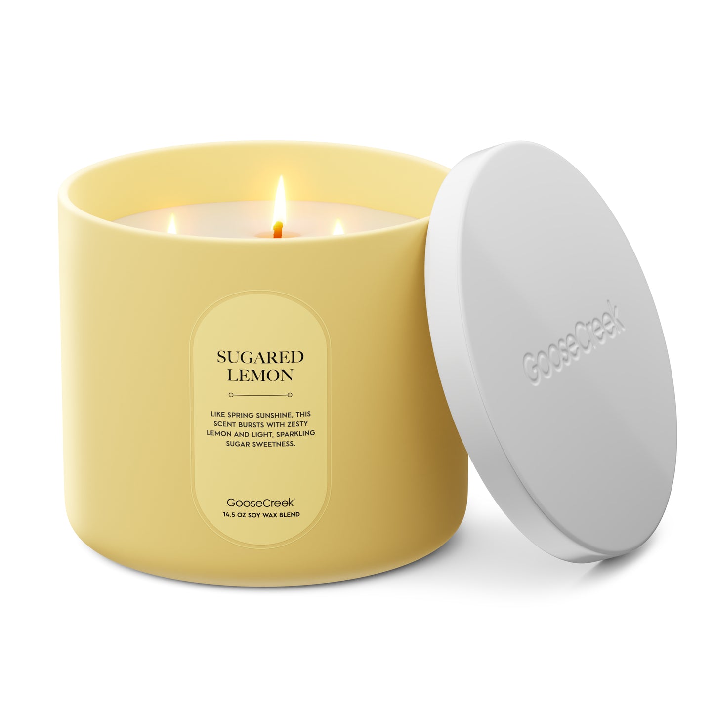 Sugared Lemon High Intensity 3-Wick 14.5oz Candle