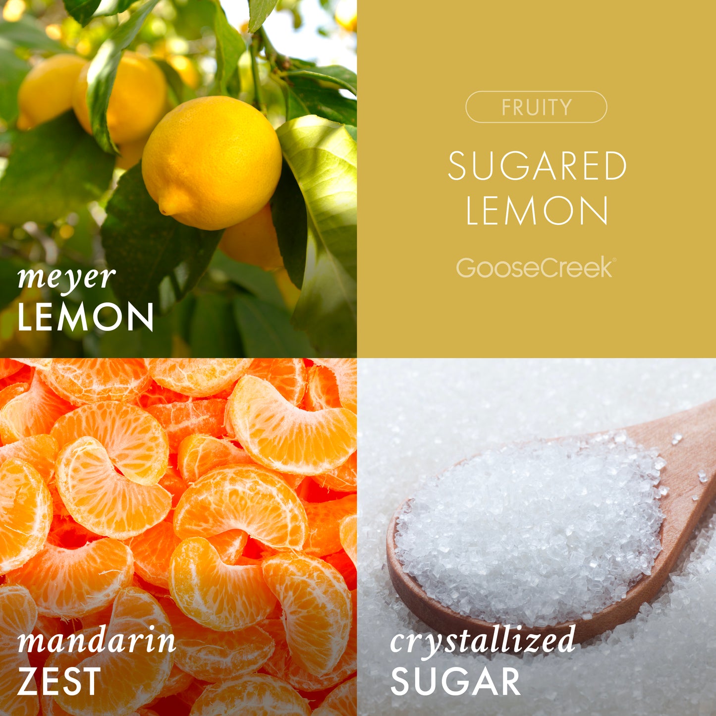 Sugared Lemon High Intensity 4-Wick 26oz Candle