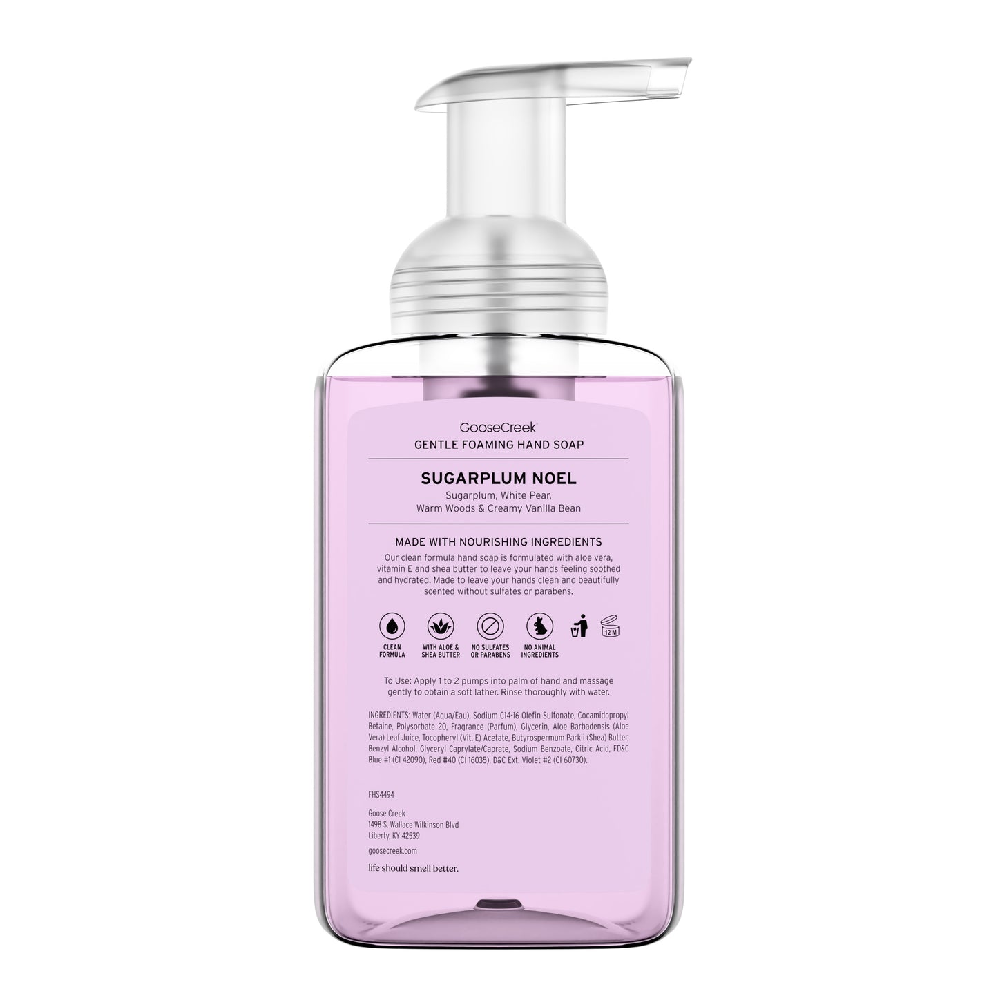 Sugarplum Noel Lush Foaming Hand Soap