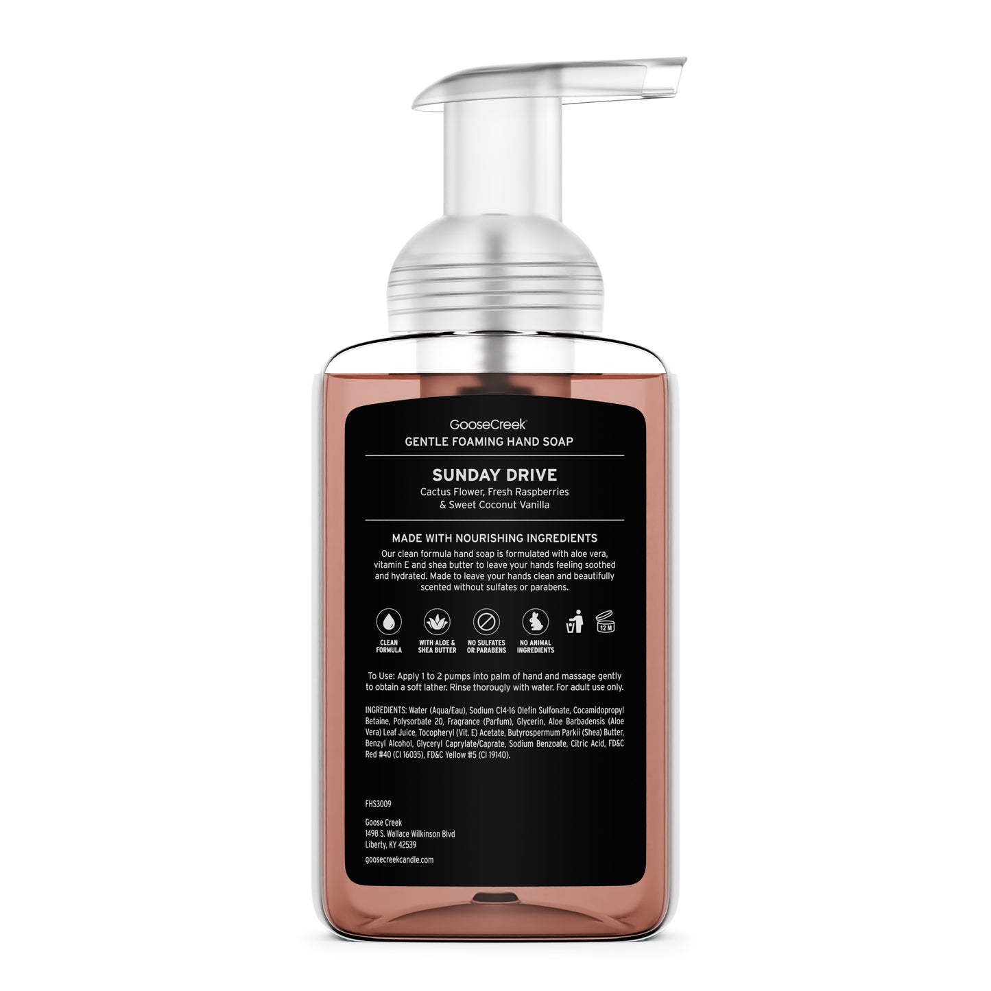 Sunday Drive Lush Foaming Hand Soap