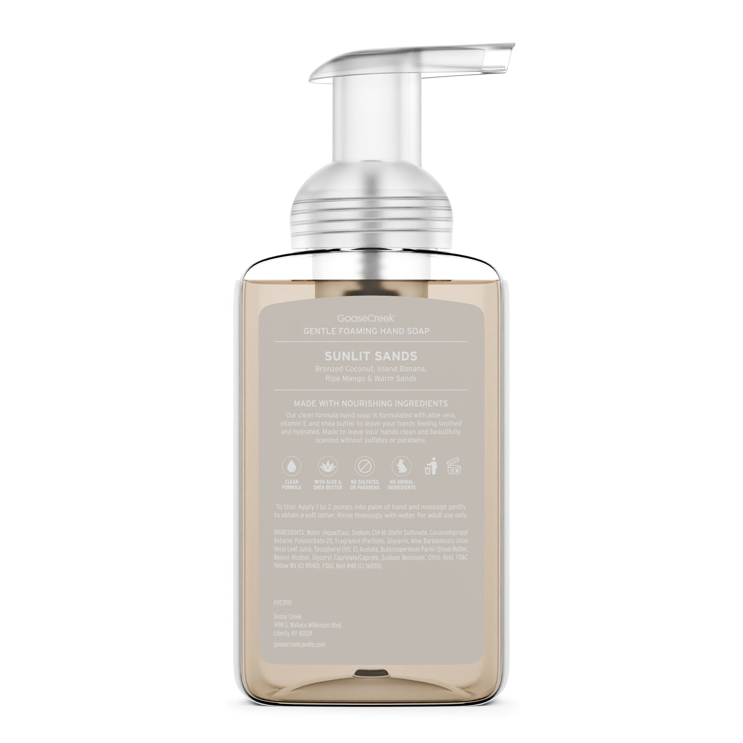 Sunlit Sands Lush Foaming Hand Soap