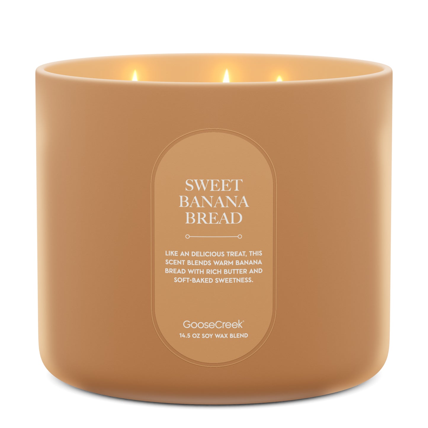Sweet Banana Bread High Intensity 3-Wick 14.5oz Candle
