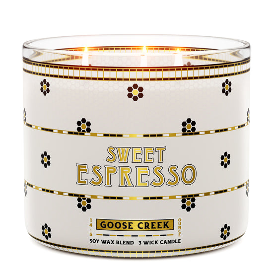 Sweet Espresso 3-Wick Candle – Goose Creek Candle