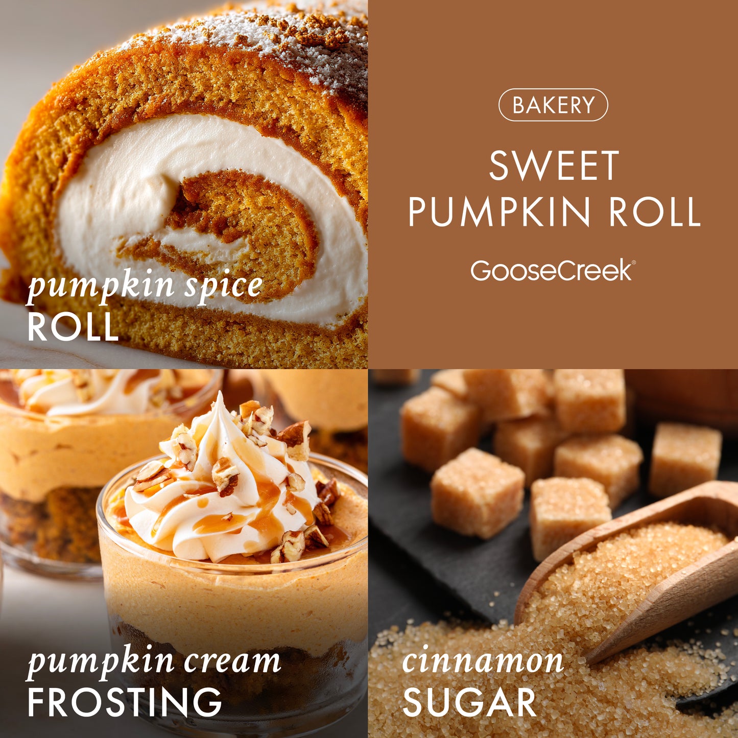 Sweet Pumpkin Roll 3-Wick Candle