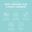 Load image into Gallery viewer, Sweet Salt Water Taffy 3-Wick Candle
