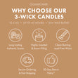Load image into Gallery viewer, Sweet Banana Bread High Intensity 3-Wick 14.5oz Candle
