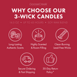 Load image into Gallery viewer, Sweethearts &amp;amp; Daydreams 3-Wick Candle
