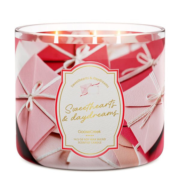 Sweethearts & Daydreams 3-Wick Candle for Someone You Love – Goose