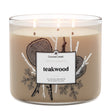 Load image into Gallery viewer, Teakwood Odor Eliminating 3-Wick Candle
