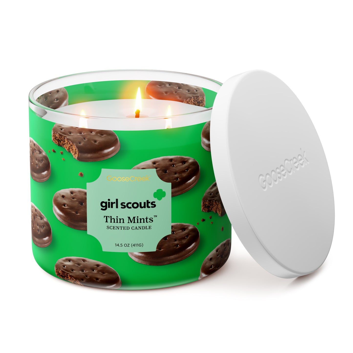 Thin Mints™ Girl Scouts 3-Wick Candle