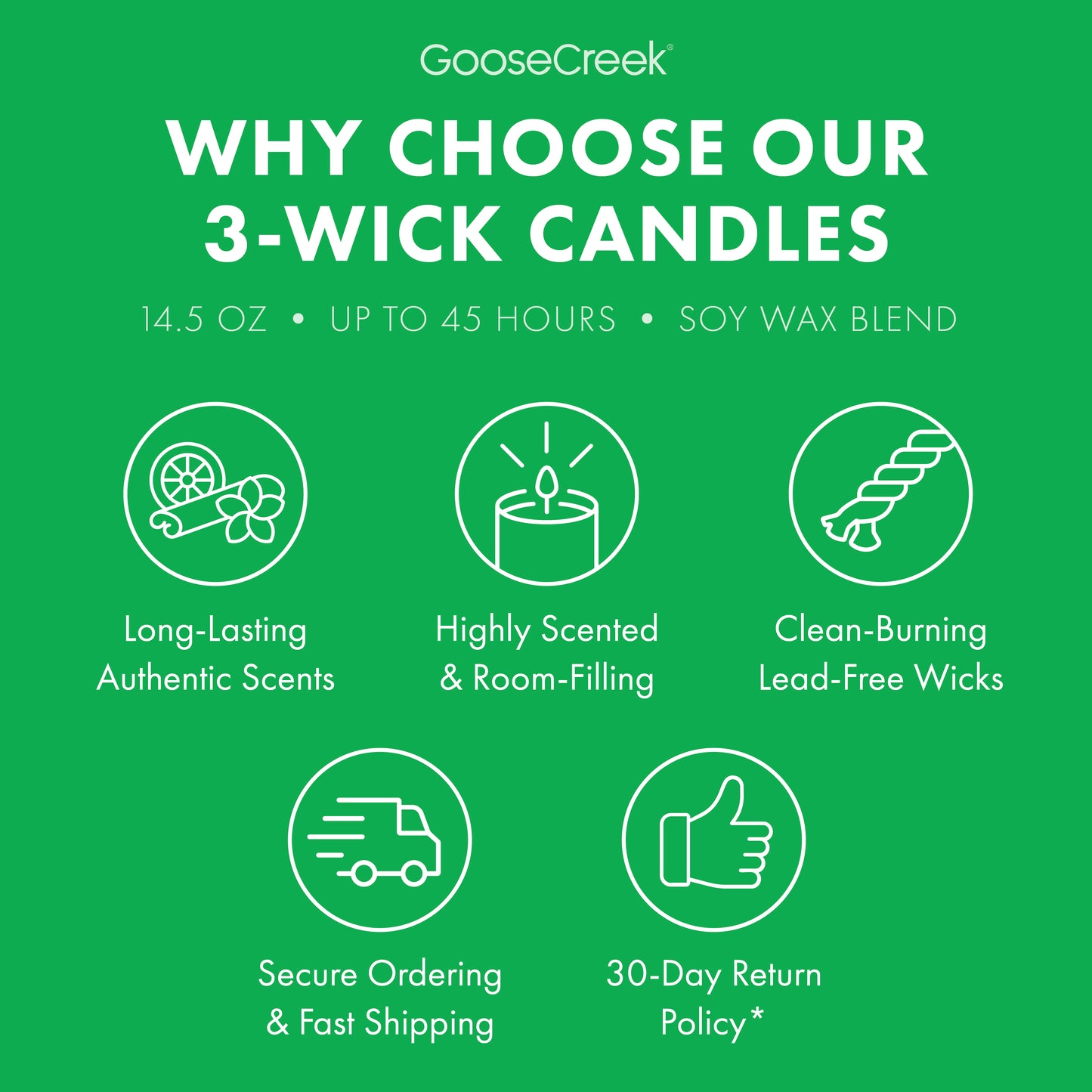 Thin Mints™ Girl Scouts 3-Wick Candle