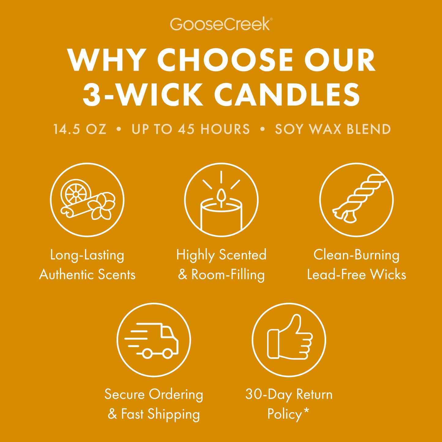 Toffee Kettle Corn 3-Wick Candle